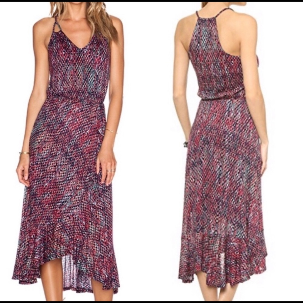 🎉MOVING SALE🎉 Ella Moss high low ruffle dress